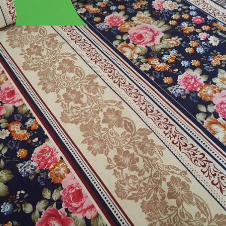 رنگبندی پارچه مبلی شانل گلدار